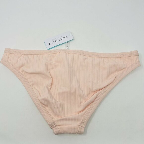 Seafolly Australia Womens Size 10 US Inka Rib Hipster Bikini Bottoms $72 1187 - Picture 5 of 7